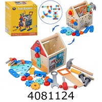 Бізіборд дерево Набір інстурментів в коробці 17*20*16см (9) MD 1386