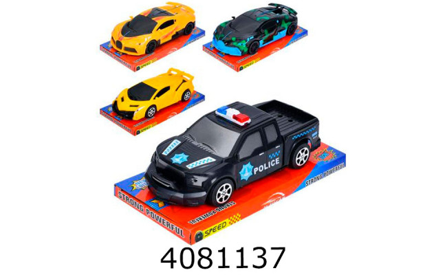 Машинка мікс видів в слюді 20см (120) 466-102