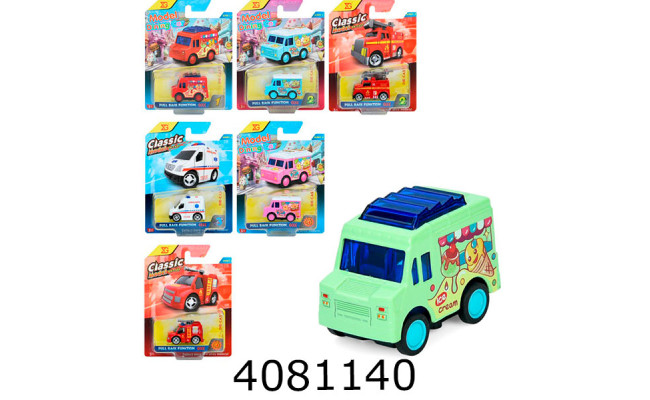 Машинка метал. мікс видів на листі 12*6*4см (144) XG879-002B-005B