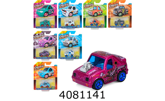 Машинка метал. мікс видів на листі 12*6*4см (144) XG879-018B-019B