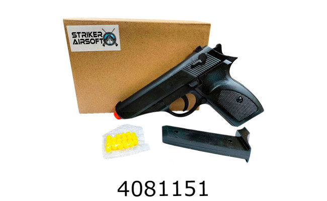 Пістолет пулі в коробці 18*13*3см (72) 232A