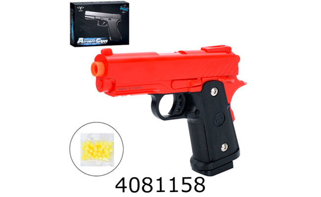 Пістолет пулі червоний в коробці 23*17*4см (48) V314-Red