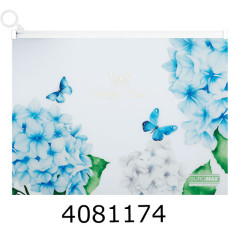 Папка конверт на zip-блискавці А4 Buromax ARABESKI мат. напівпроз.пластик рожевий (24) BM.3948-00