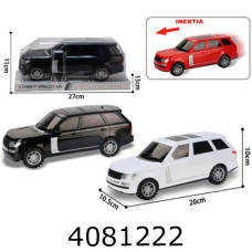 Машинка інерц Range Rover 3 кольори під слюдою 27*11*13 (36/72) 055-70