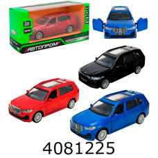Машинка метал. BMW X7 муз. відкр. двері  Автопром (24/48) 10001