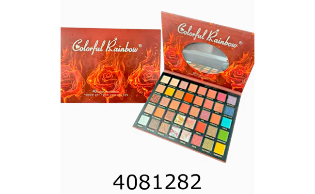 Косметика планшеткаColorful Rainbow 40 віддінків 2718