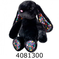 Кролик м'яка іграшка 35см чорний 976