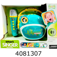 Мікрофон+колонка Karaoke (bluetooth) акум. USB 23*10*18см (24/48) HY861-E Мікрофон+колонка Karaoke (bluetooth) акум. USB 23*10*18см (24/48) HY861-E