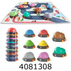 Пірамідка Tumama з машинками та килимком в кор. 25*10*14 (18) TM258