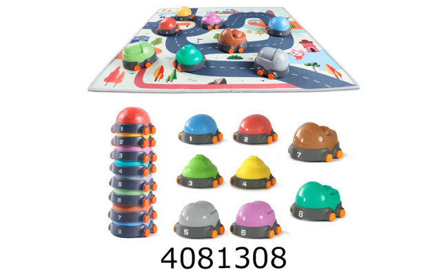 Пірамідка Tumama з машинками та килимком в кор. 25*10*14 (18) TM258