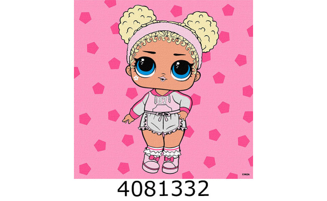 Картина по номерам 25*25см 