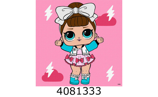 Картина по номерам 25*25см 