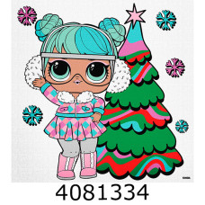 Картина по номерам 25*25см 