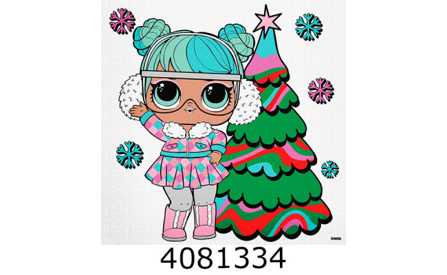 Картина по номерам 25*25см 