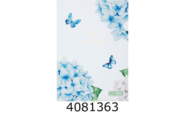 Папка - куточок A4 Buromax ARABESKI мат.напівпроз. пластик прозорий (12) BM.3854-00