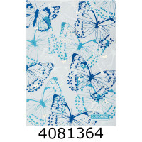 Папка - куточок A4 Buromax ARABESKI мат.напівпроз. пластик синій (12) BM.3854-02