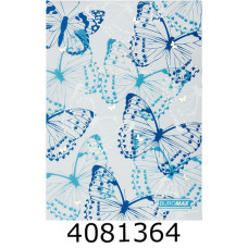 Папка - куточок A4 Buromax ARABESKI мат.напівпроз. пластик синій (12) BM.3854-02