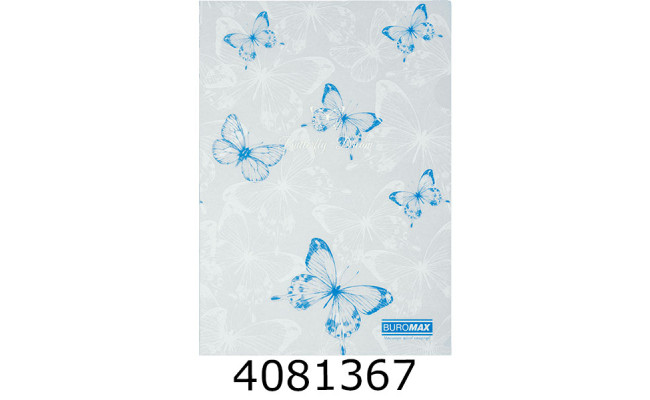 Папка - куточок A4 Buromax ARABESKI мат.напівпроз. пластик білий перламутр (12) BM.3854-31