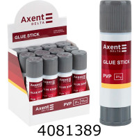 Клей-олівець Axent PVP 21г Delta (12) D7138