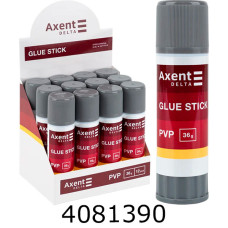 Клей-олівець Axent PVP 36г Delta (12) D7139 Клей-олівець Axent PVP 36г Delta (12) D7139