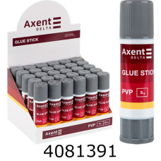 Клей-олівець Axent PVP 8г Delta (30) D7136 Клей-олівець Axent PVP 8г Delta (30) D7136