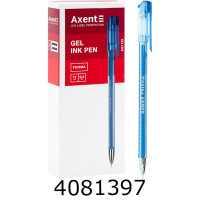 Ручка гелева Axent Prisma синя 05мм (12) AG1125-02-A Ручка гелева Axent Prisma синя 05мм (12) AG1125-02-A