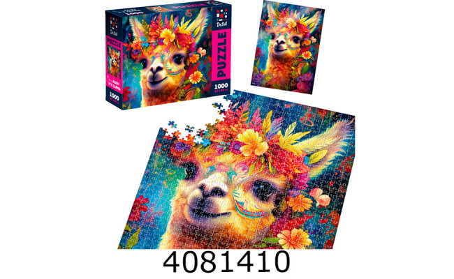 Пазли 1000 ел. De.tail. Чарівна лама (4) DT1000-11