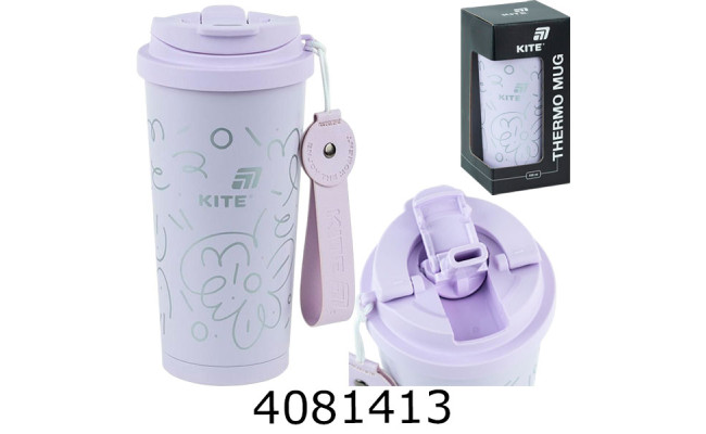 Термокружка  550 мл фіолетова K25-1226-2