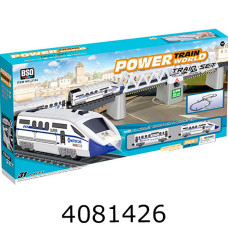 Залізниця на батар. + аксесуари довжина шляху в коробці 366см 59*8*31см (6/12) 2184