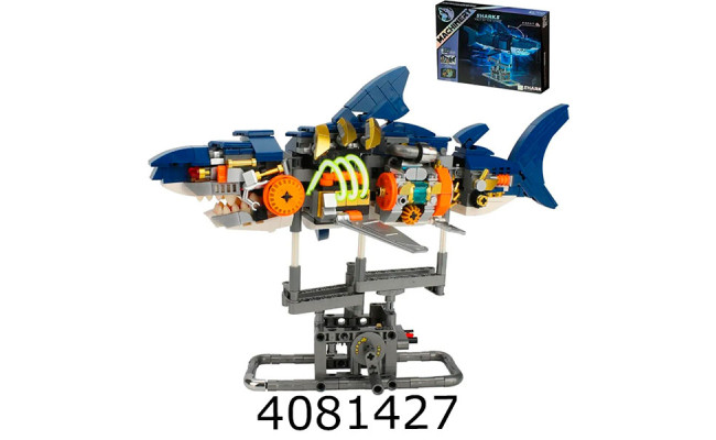 Конструктор Акула 687дет. світло бат. в коробці 32*24*8см (18) 13054