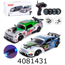 Машина радіо акум. в коробці  дрифт дадат. колеса 2 види . 31*15*15см (6) SC16A05-1-08-1