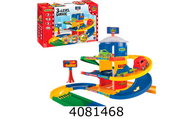 Трек - гараж 3 поверхи Wader 53030