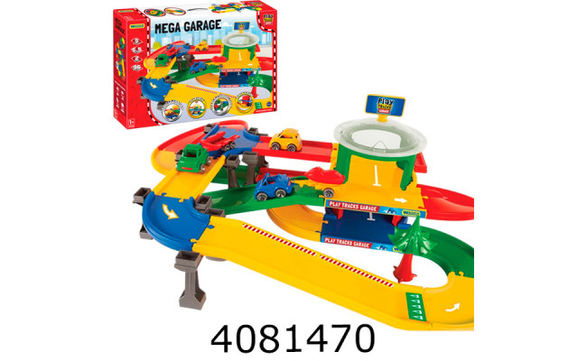 Трек - гараж з трасою Wader 53140