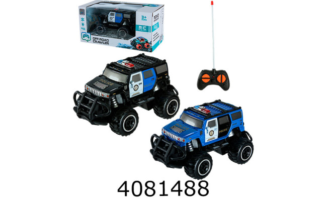 Машина радiо батар. в коробці Поліція 2 кольори 21*10*10см (30/60) 6148-5