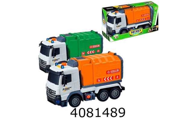 Машинка на батар. в коробці  світлозвук 2 кольори 36*13*20см (12/24) 687-57C