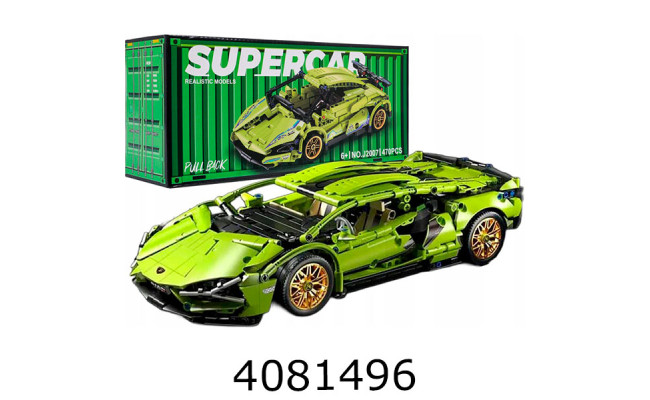 Конструктор машина Supercar 470дет. в коробці  30*13*9 (18/36) J2007C