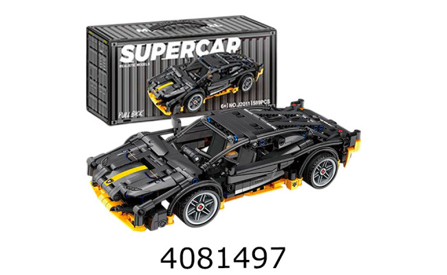 Конструктор машина Supercar 589дет. в коробці  30*13*9 (18/36) J2011C