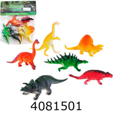 Тварини динозаври 6шт в кульку 12*16*2см (72/144) 303-59