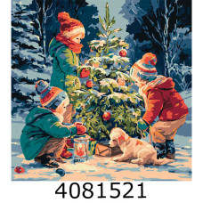 Картина по номерам 40*40см 