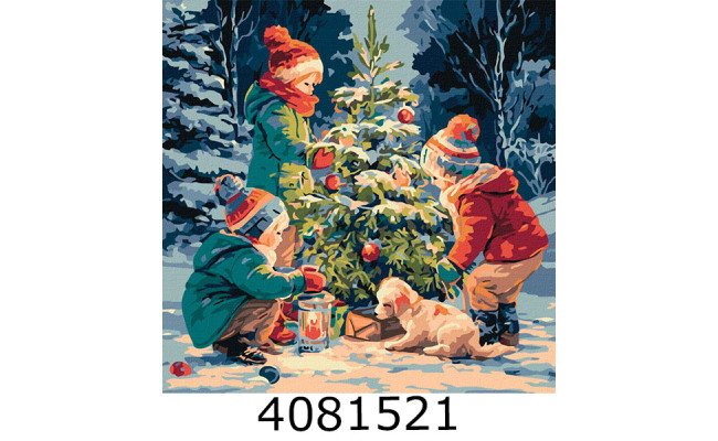 Картина по номерам 40*40см 