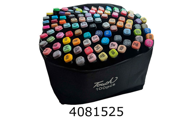 Скетч-маркери 100 кол. в сумці (12) WK-100