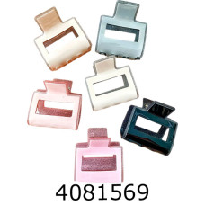 Крабик для волосся 5 см 3шт в кульку ціна за 3 шт 4-17-18