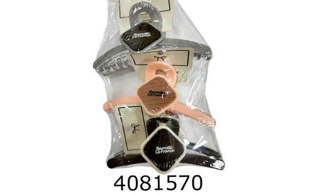 Крабик для волосся 11 см 3шт в кульку ціна за 3 шт 5-22-18