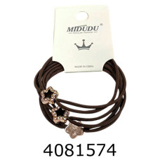 Резинка для волосся з прикрасою 3шт 8-18