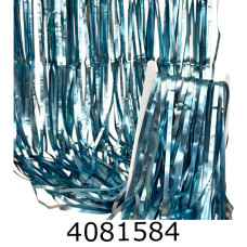 Шторка фольгована для фотозони сатин блакитна 22-358 Шторка фольгована для фотозони сатин блакитна 22-358