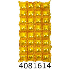 Фотозона надувна 110*60 см золото MR-19