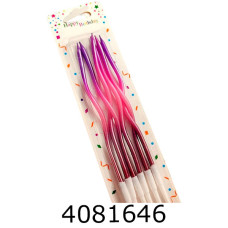 Набір свічки в торт 6 шт