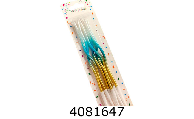 Набір свічки в торт 6 шт