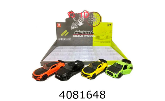 Машина інерц. в дисплеї 4 види 12 шт 40*6*26см (24/144/288) 3611C-2