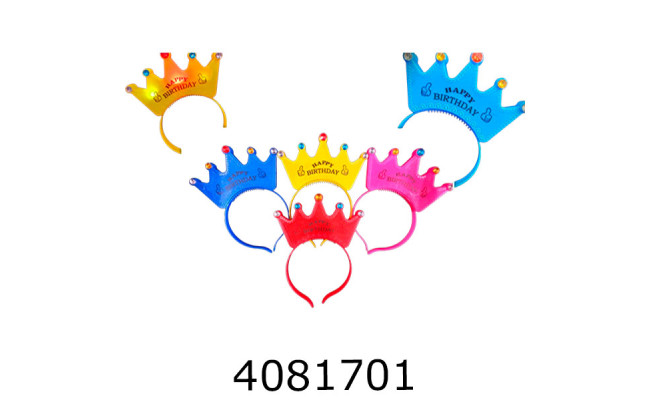 Корона з світлом мікс (480) HK 6-3